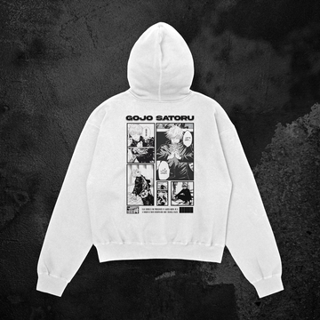 Gojo Satoru Manga Style Hoodie