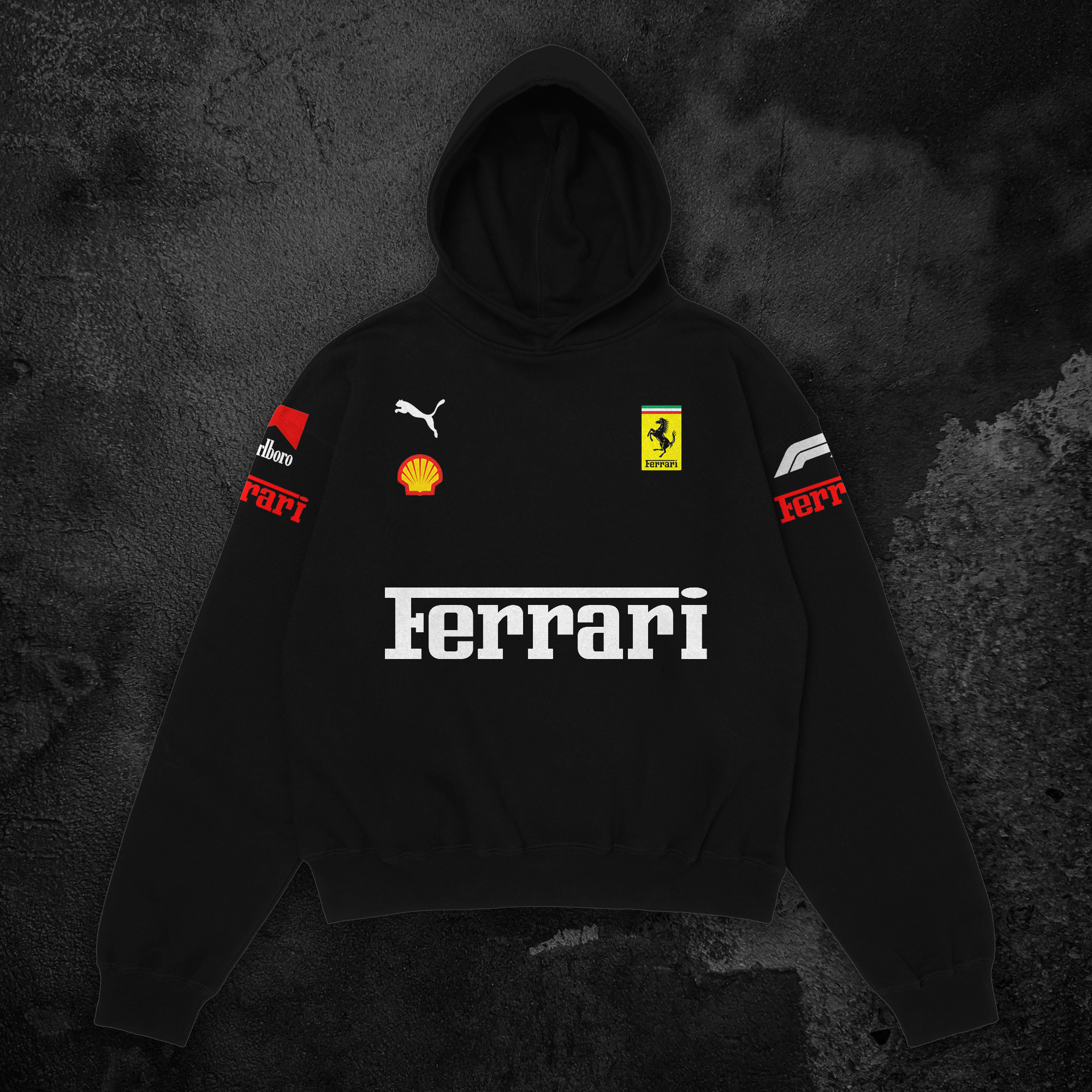 Ferrari Racer Oversized Hoodie