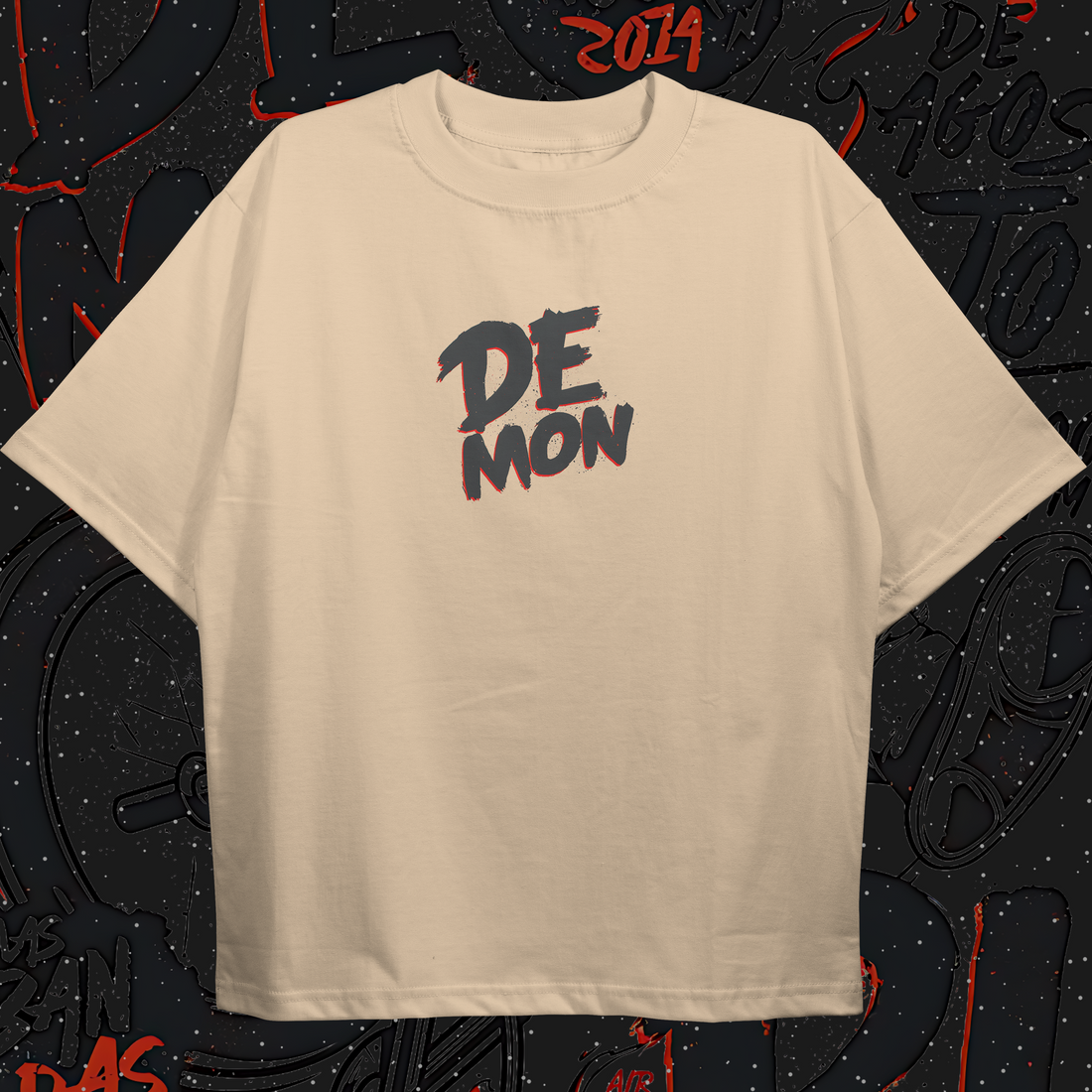 Demon Biker T-shirt (Oversized)