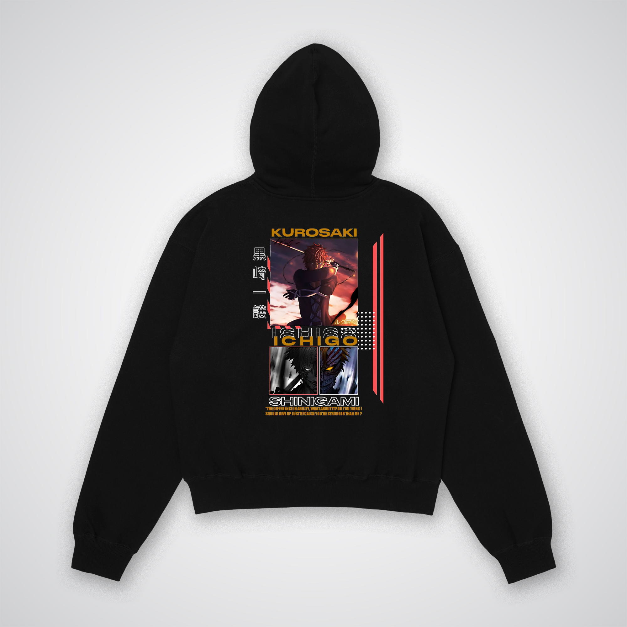 Kurosaki Ichigo Oversized Hoodie