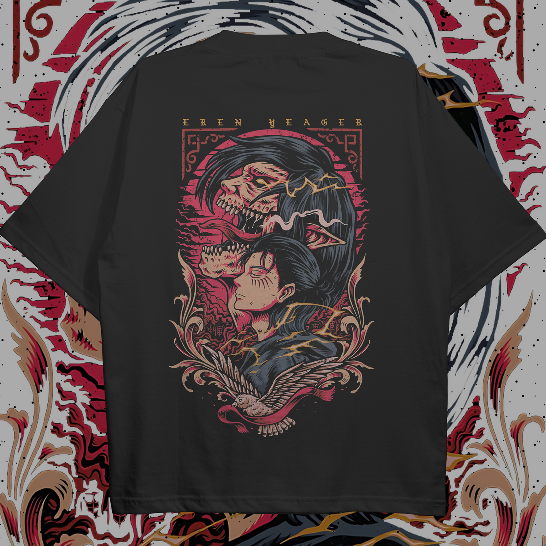 Eren Yeager T-shirt (Oversized)