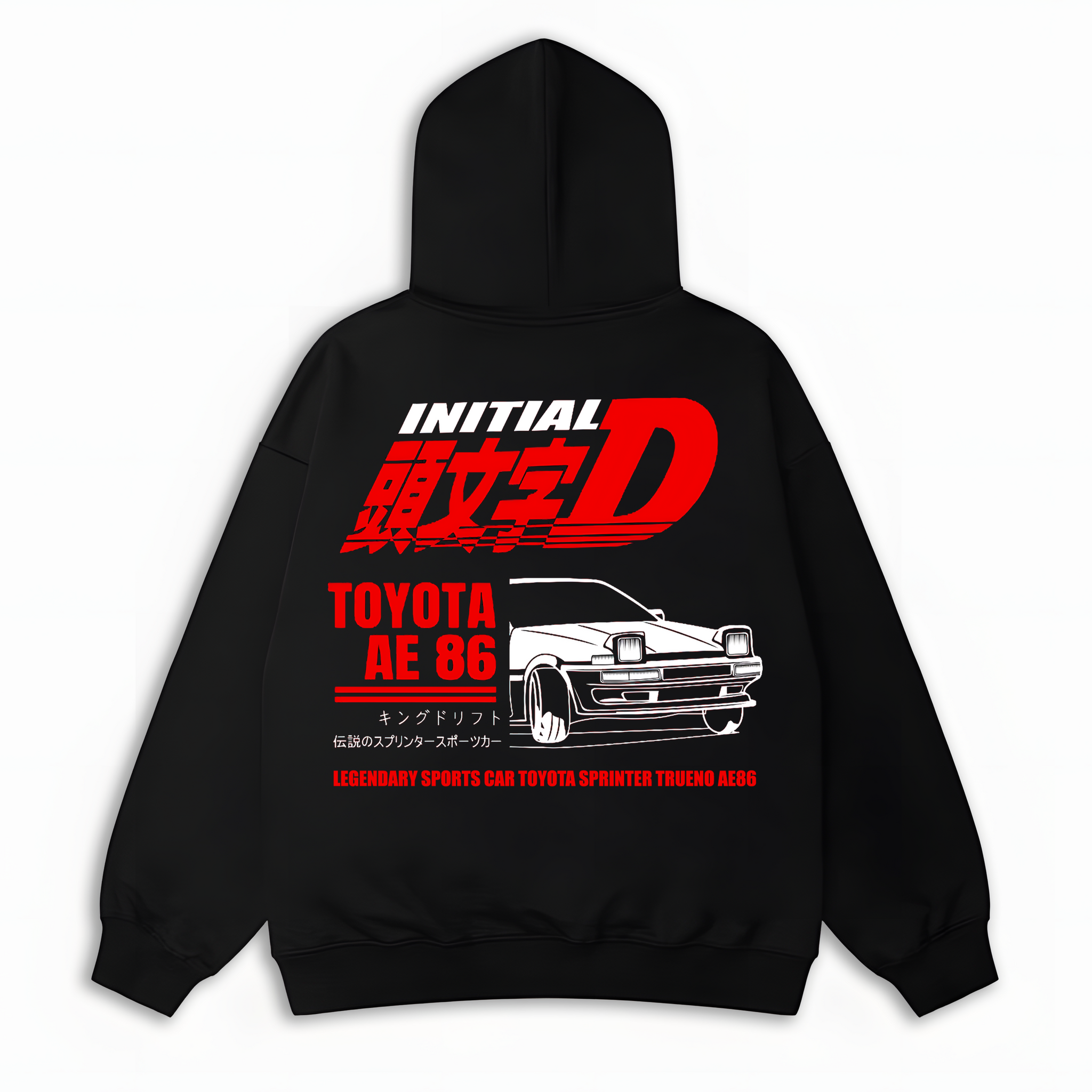 Trueno ae86 Oversized Hoodie