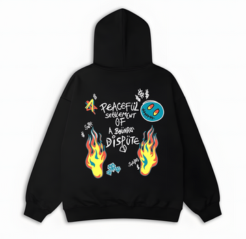 Peaceful settlement Oversized Hoodie