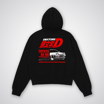 Trueno ae86 Oversized Hoodie