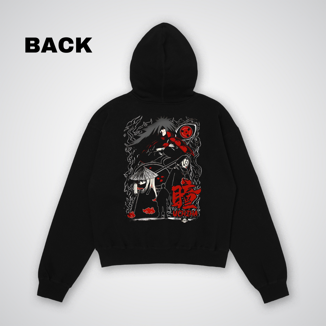 Madara Uchiha Oversized Hoodie Back