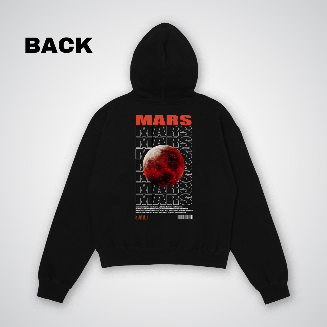 Mars Oversized Hoodie  Back