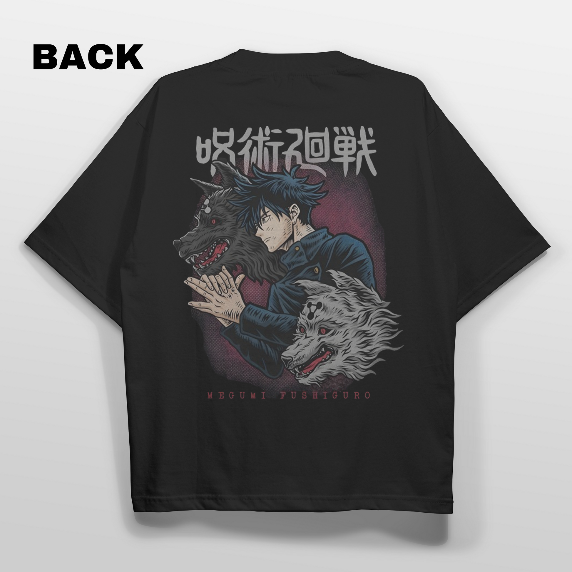 Megumi Oversized T-shirt Back