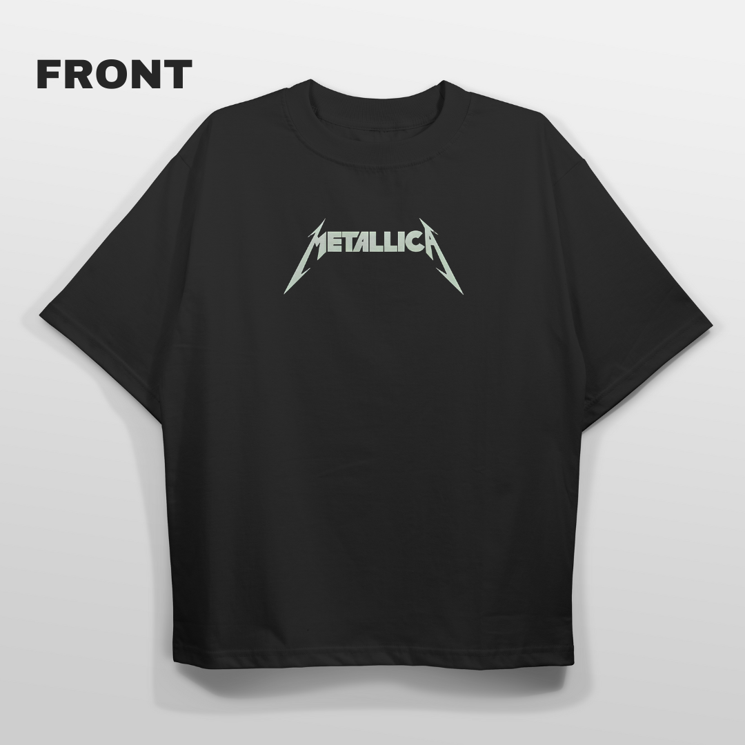 Metalica Oversized T-shirt Front