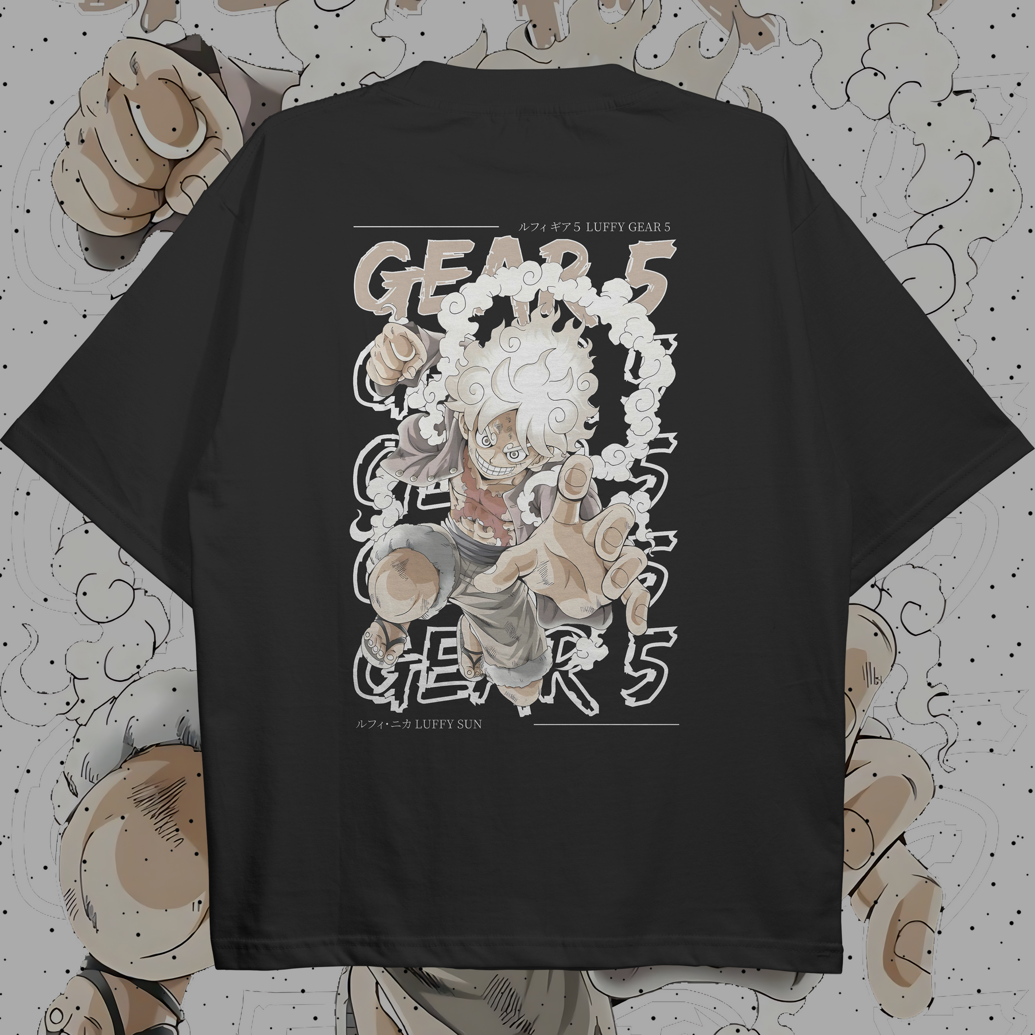 Monkey d. Luffy Gear 5 (Oversized) Back
