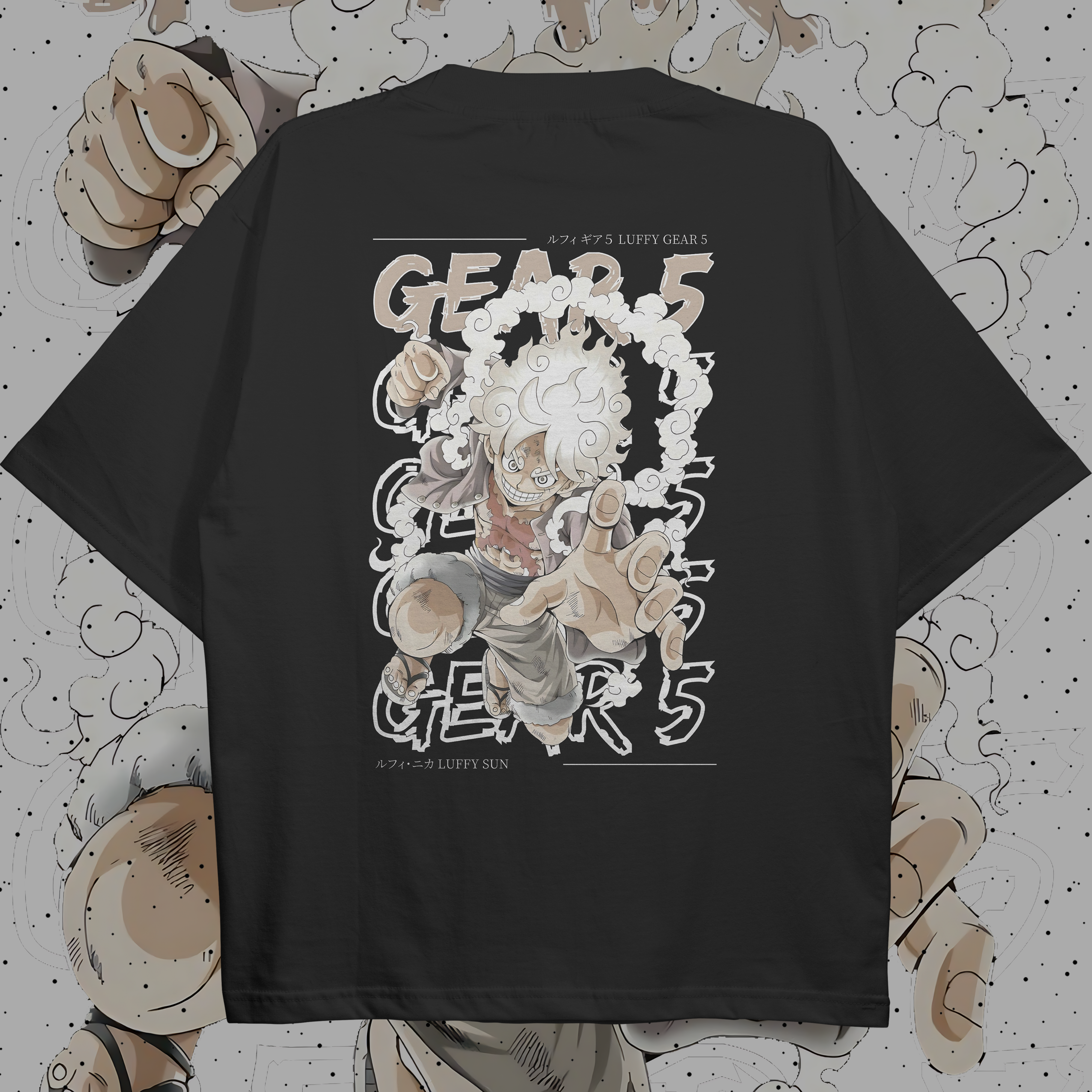 Monkey d. Luffy Gear 5 (Oversized) Back