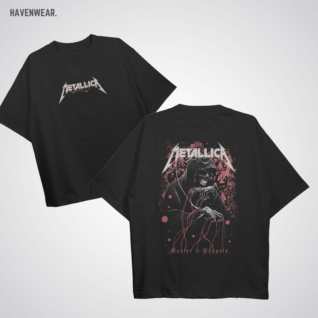Metalica Master of Puppets Oversized T-shirt
