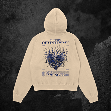 Pain is Strength Oversized Hoodie 