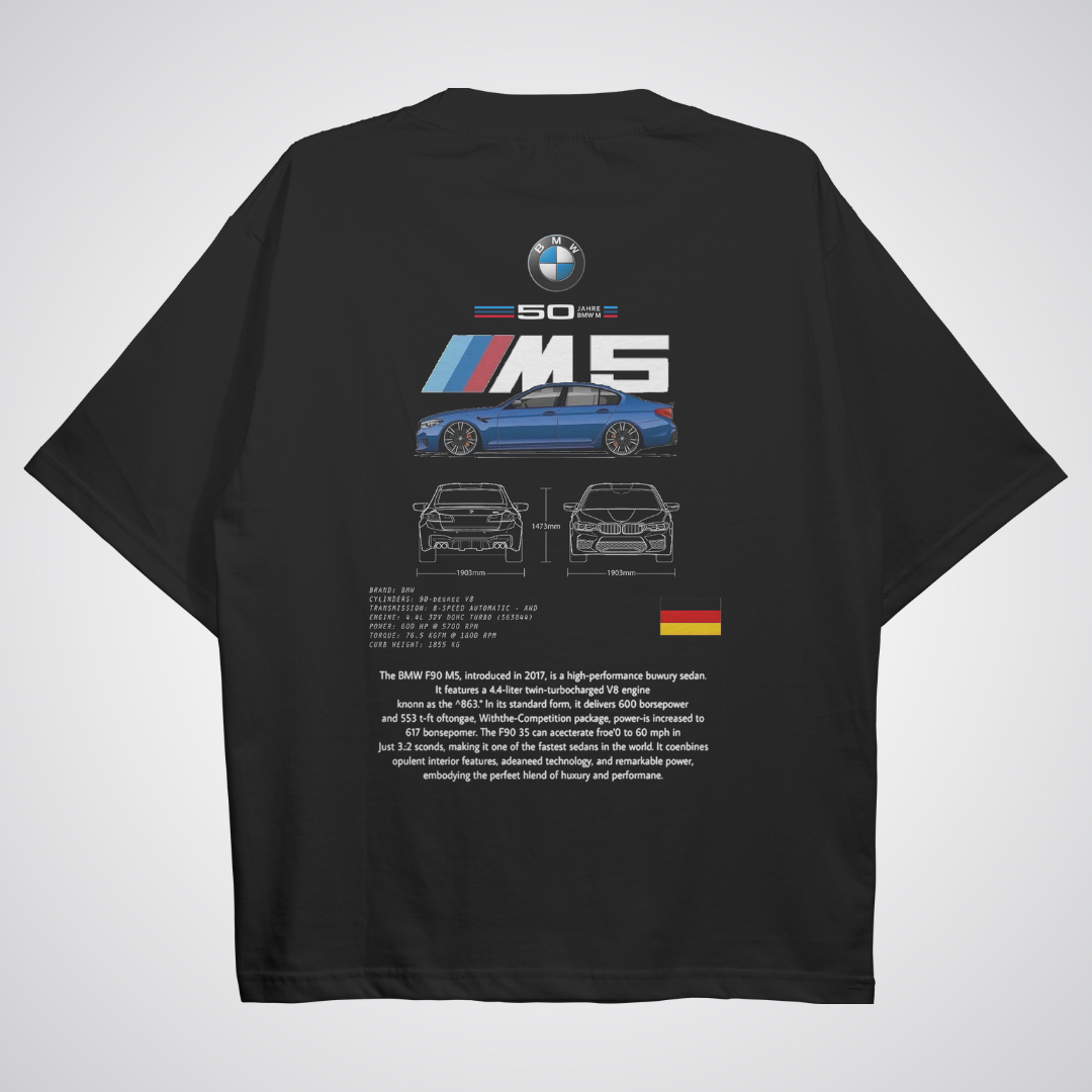 BMW M5 Oversized T-shirt