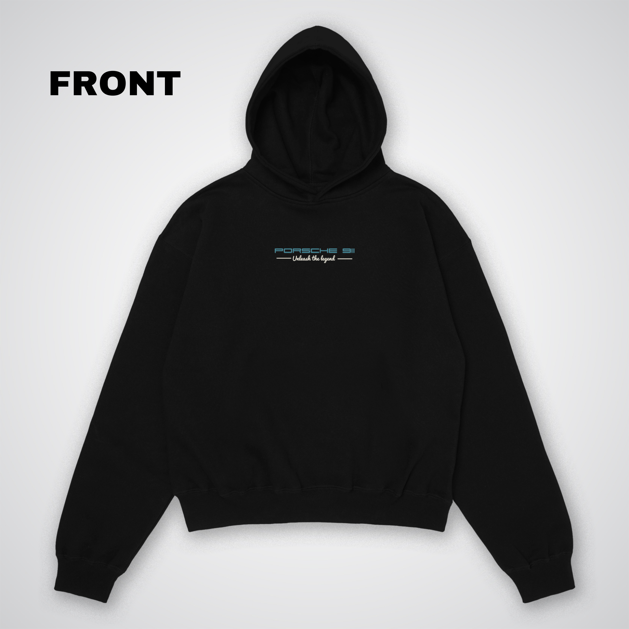 Porsche 911 Classic Oversized Hoodie Front