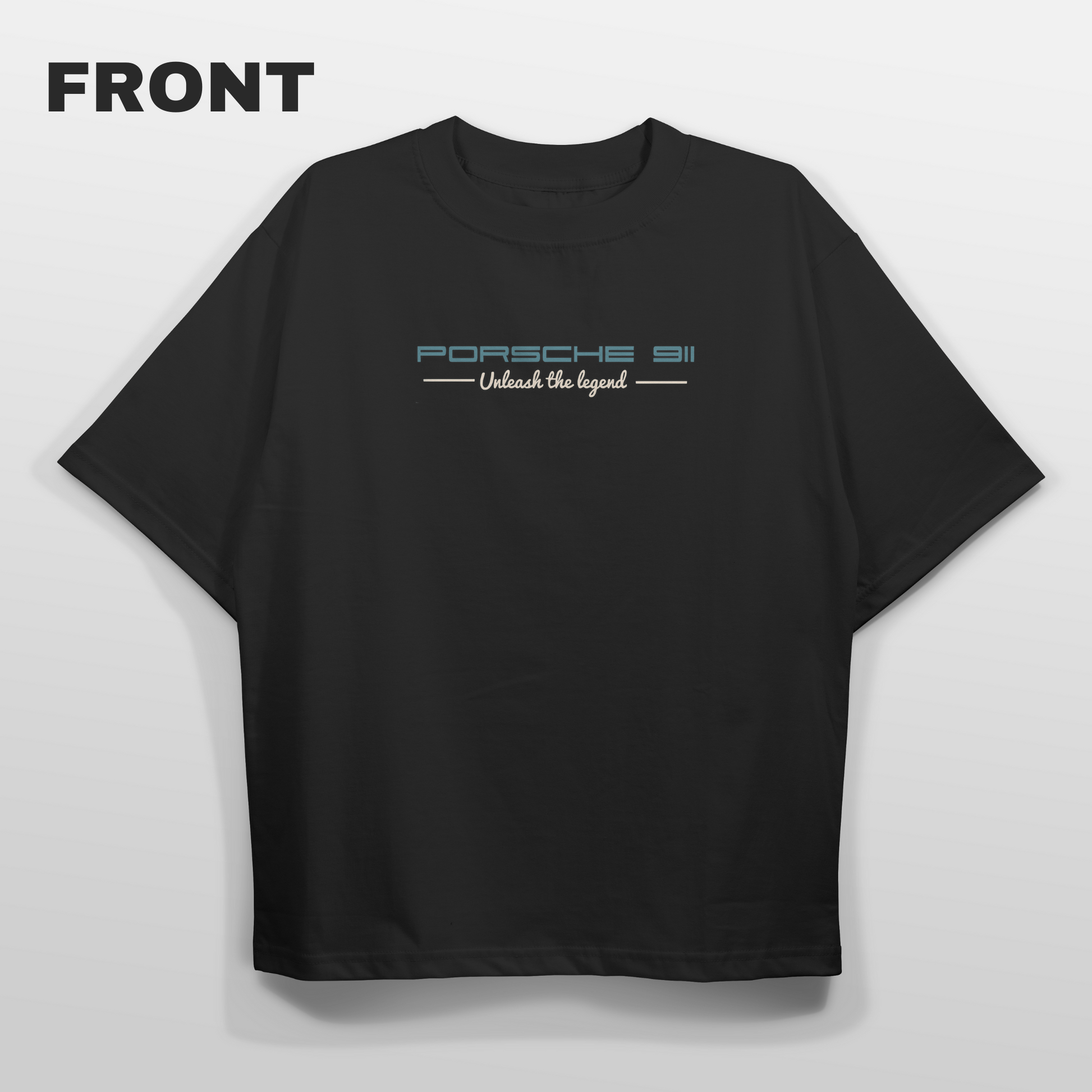 Porsche 911 Classic  Oversized T-shirt Front