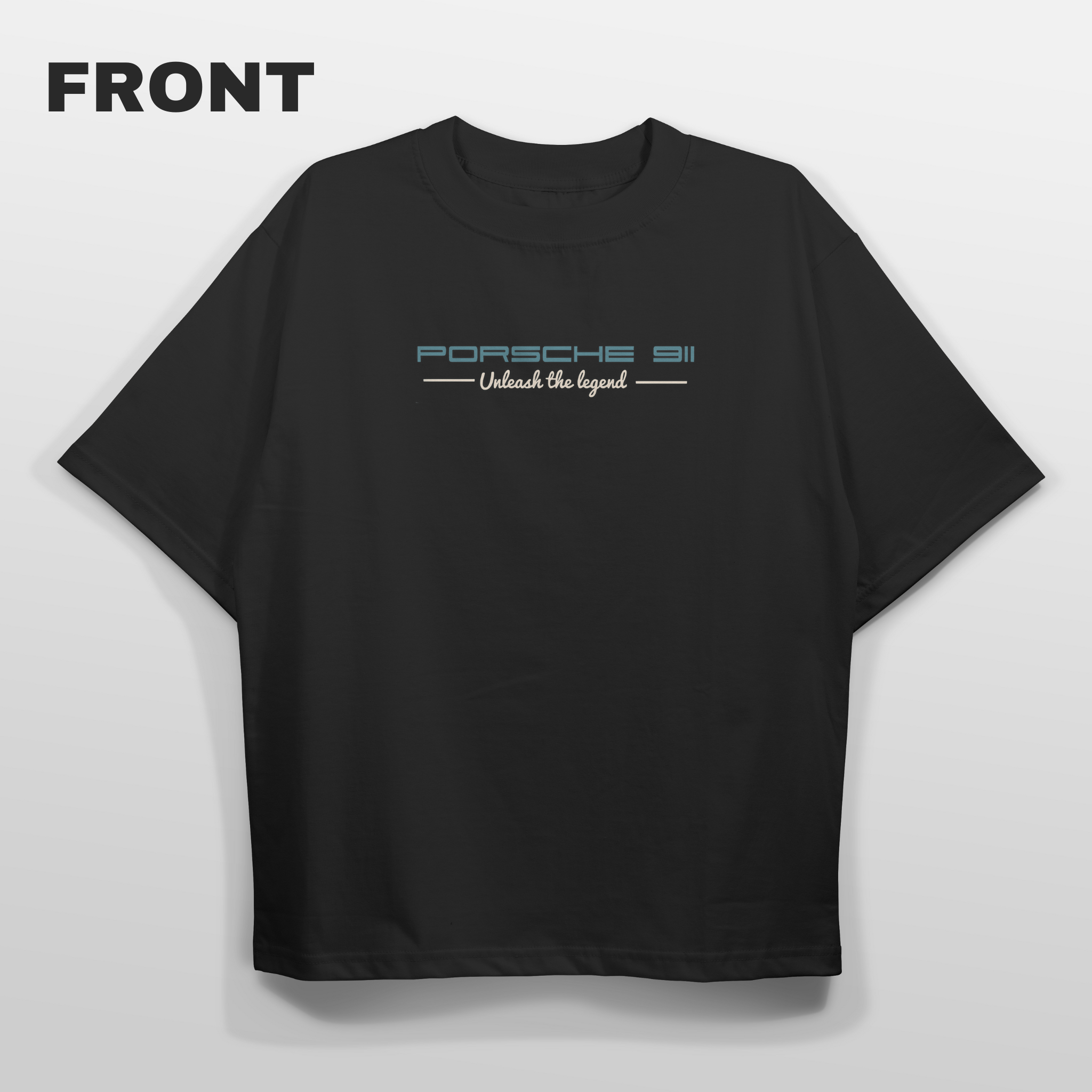 Porsche 911 Classic  Oversized T-shirt Front