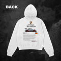 Porsche 911 GT3 Hoodie (White) Back