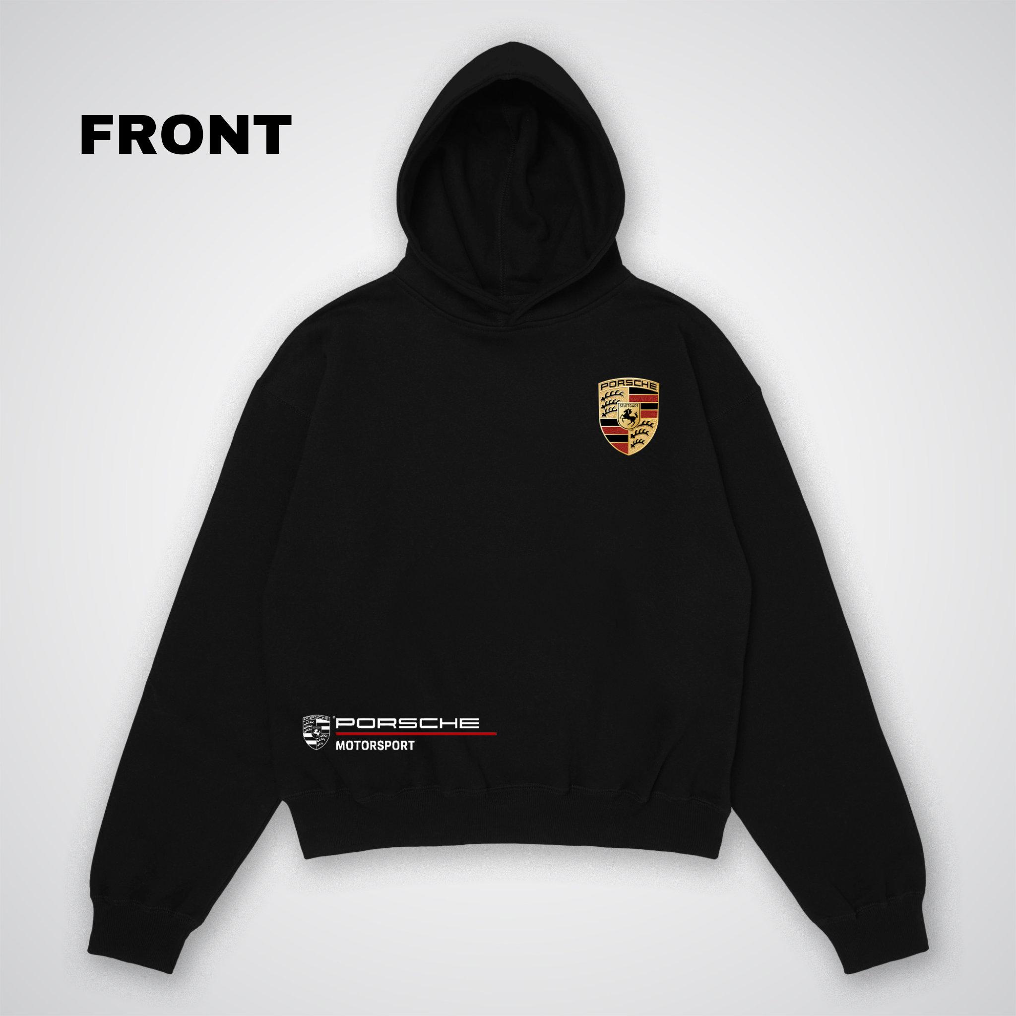 Porsche 911 GT3 Oversized Hoodie Front