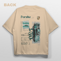Porsche 930  Oversized T-shirt Back