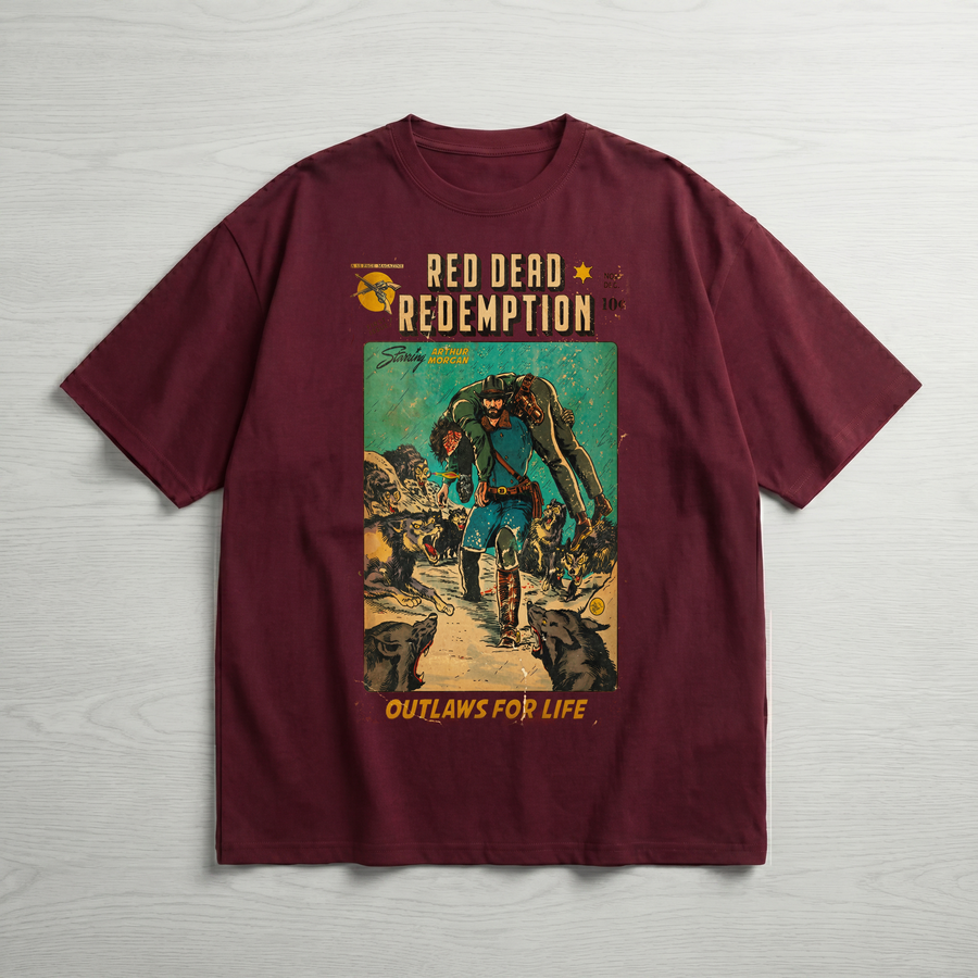 Red Dead Redemption Oversized T-shirt