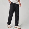 Black Pleated Trousers