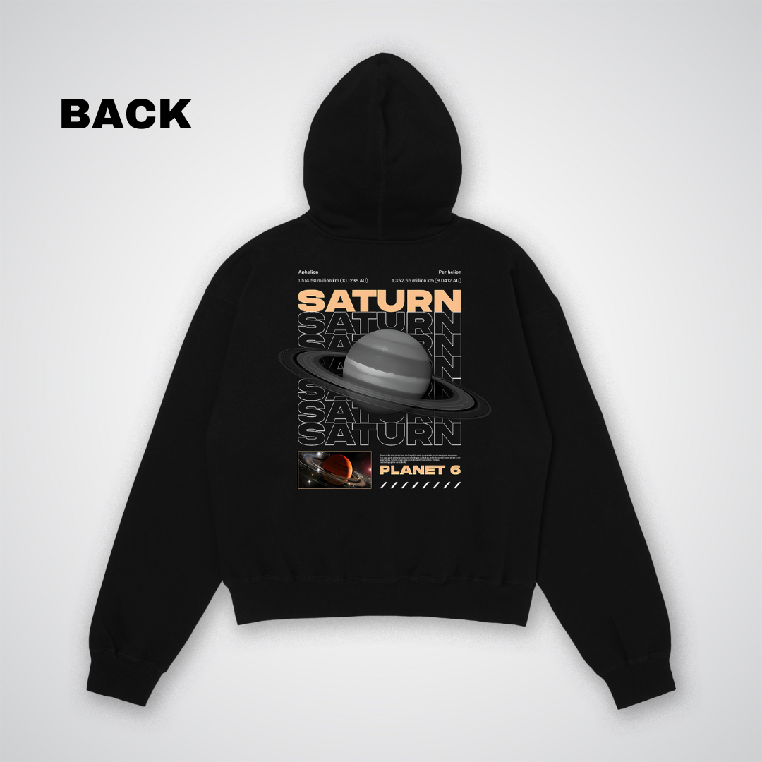 Saturn Oversized Hoodie Back