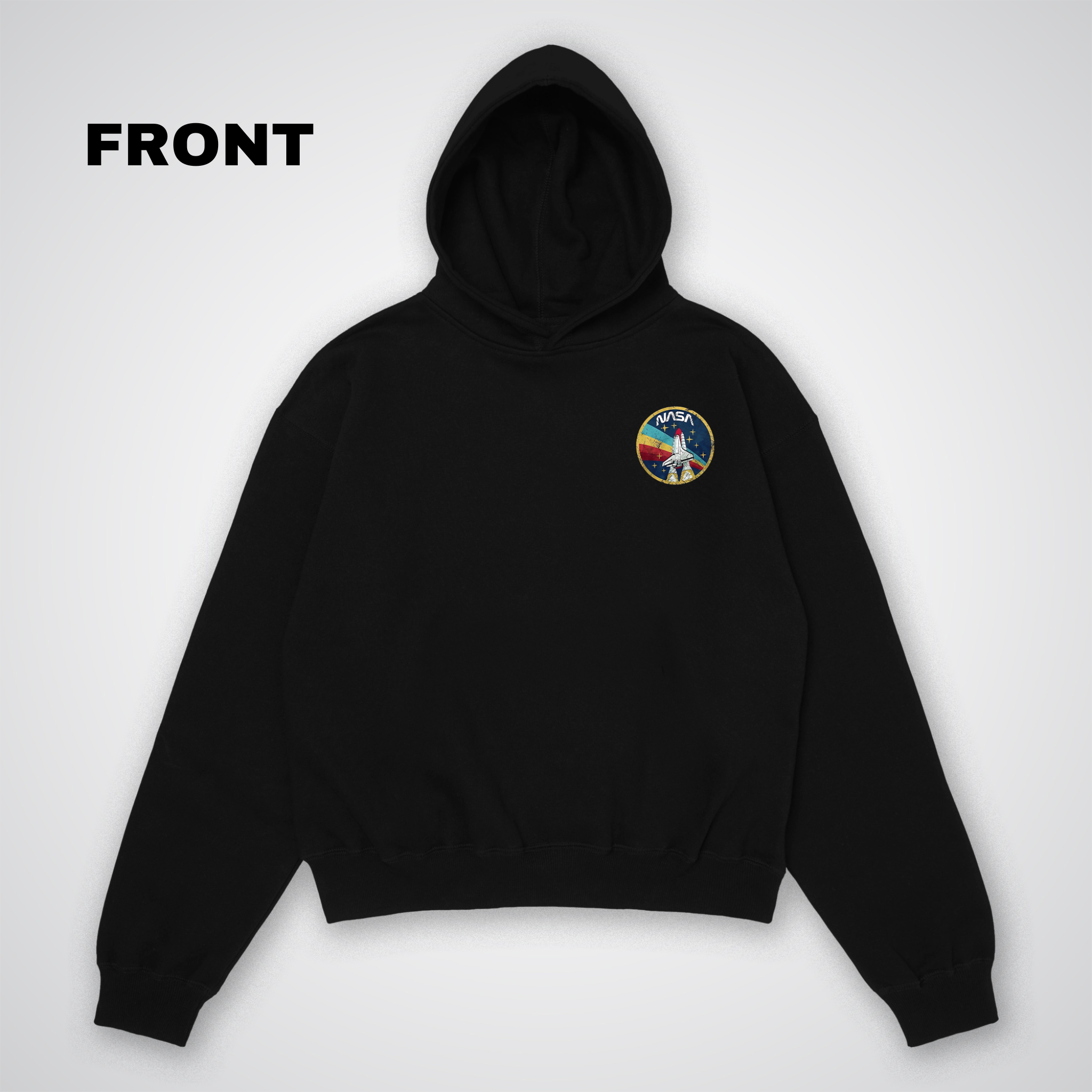 Saturn Oversized Hoodie Front