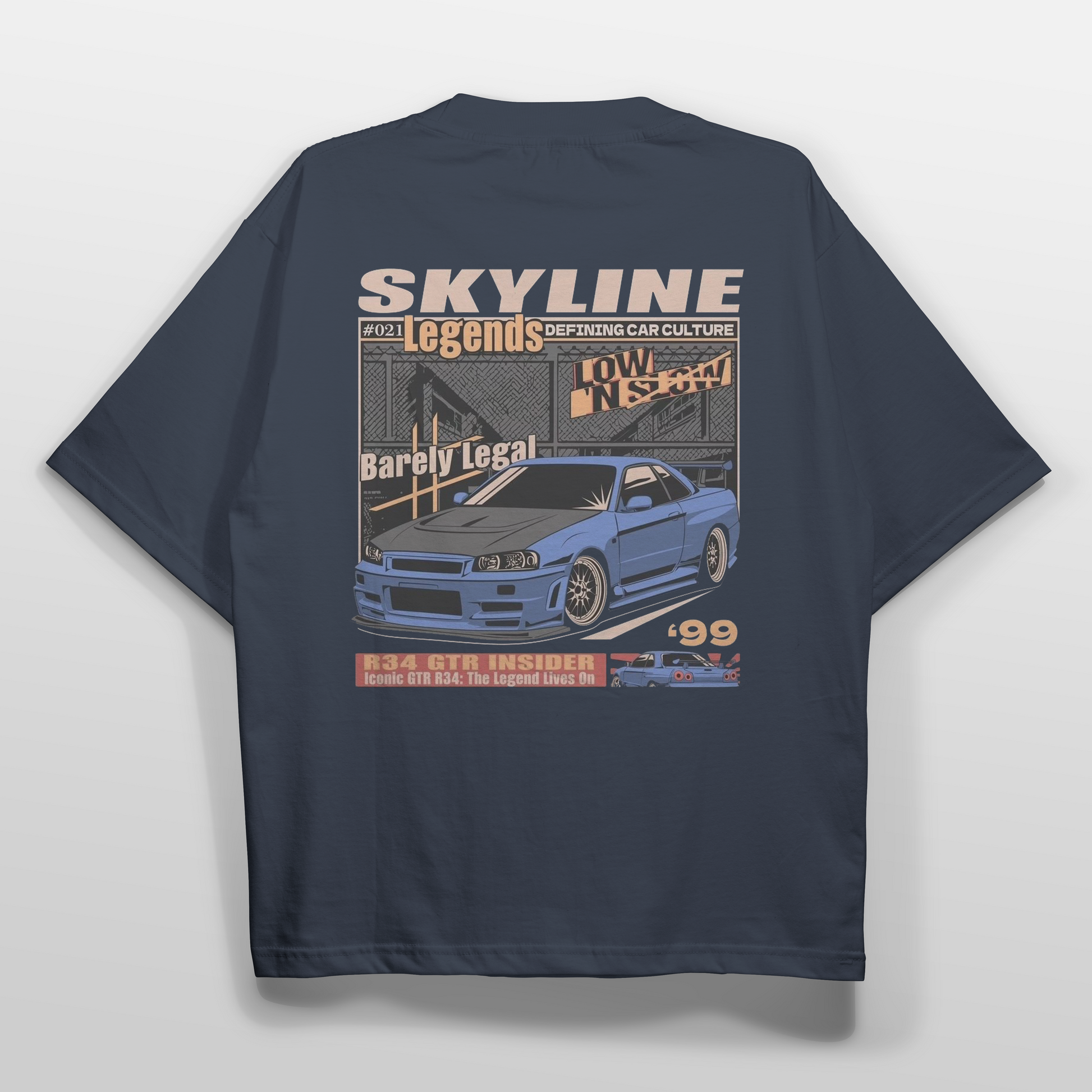 Skyline  Oversized T-shirt