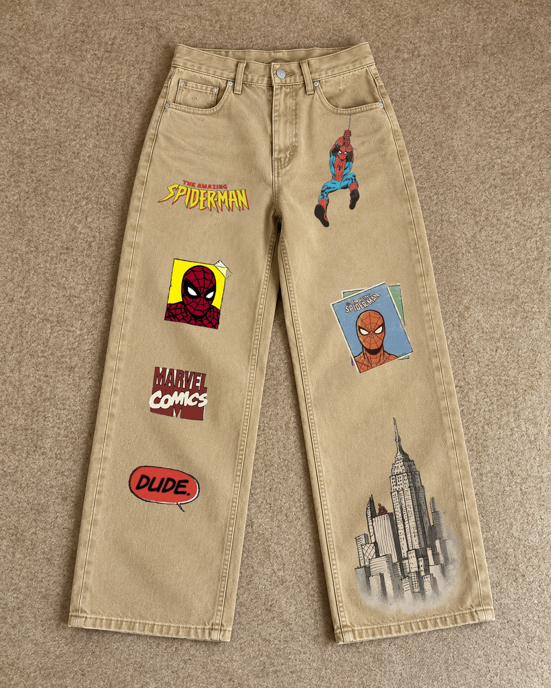 Spidey Baggy Denim