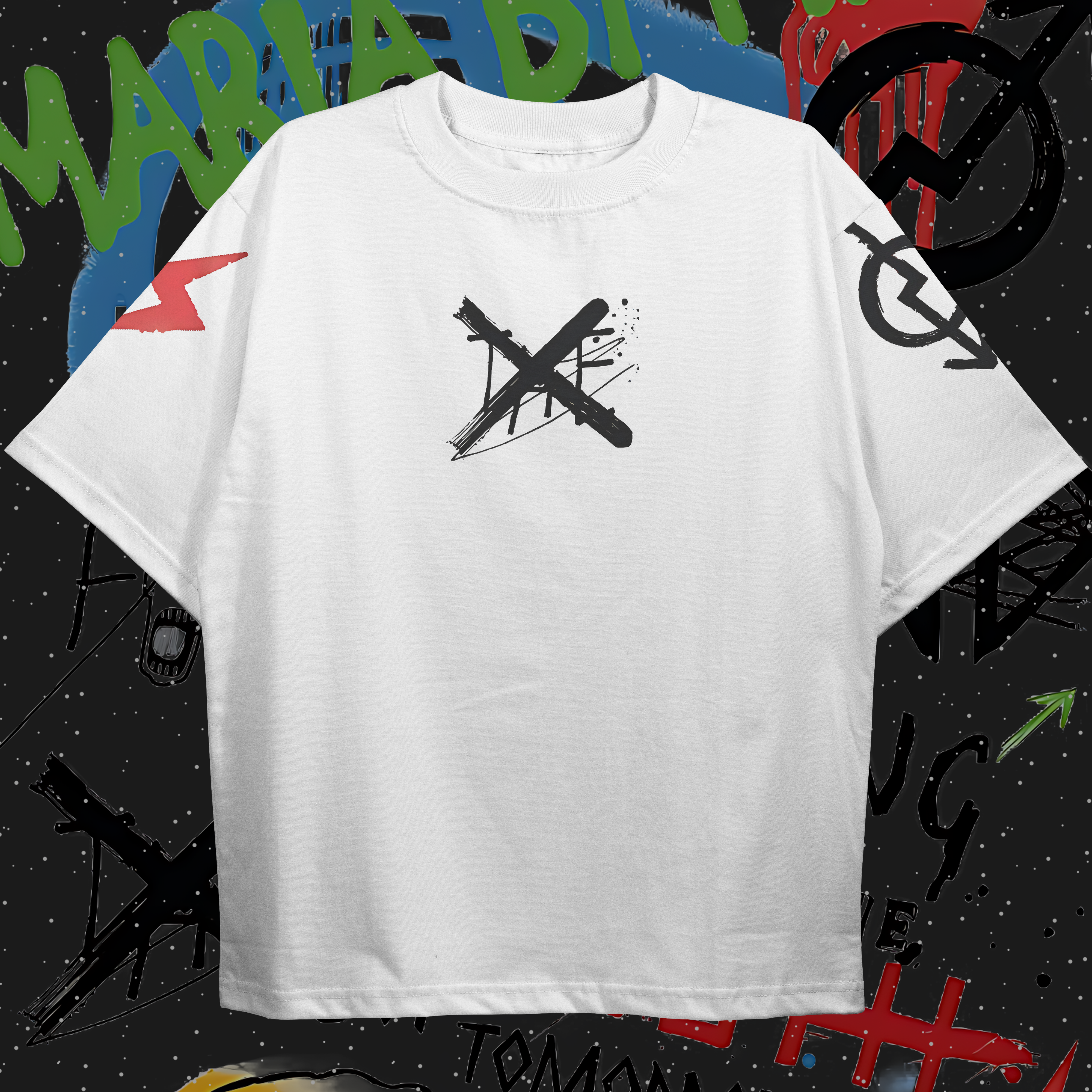 Streetwear art l T-shirt (Oversized) Front