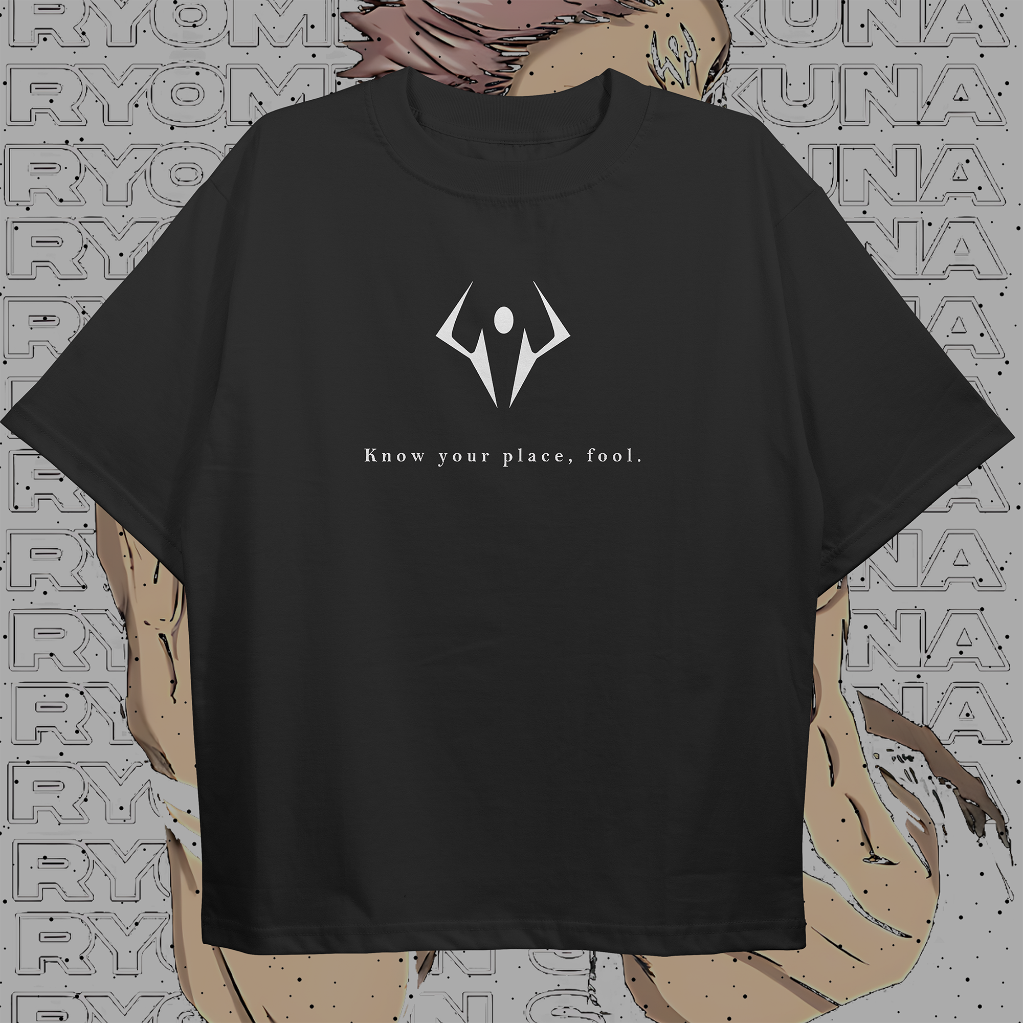 Sukuna Oversized T-shirt Front