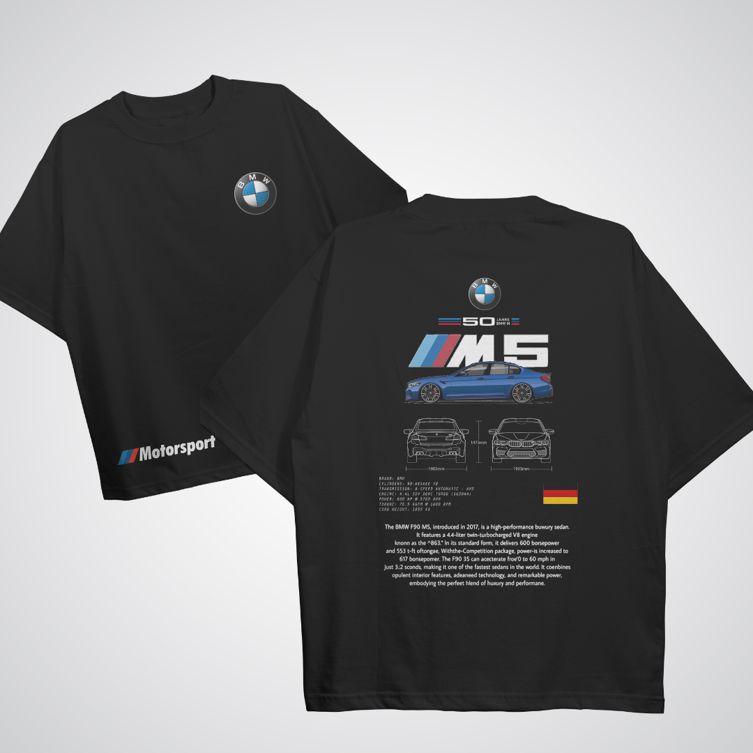 BMW M5 Oversized T-shirt
