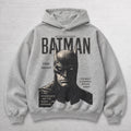 Batman Oversized Hoodie (Heather Grey)