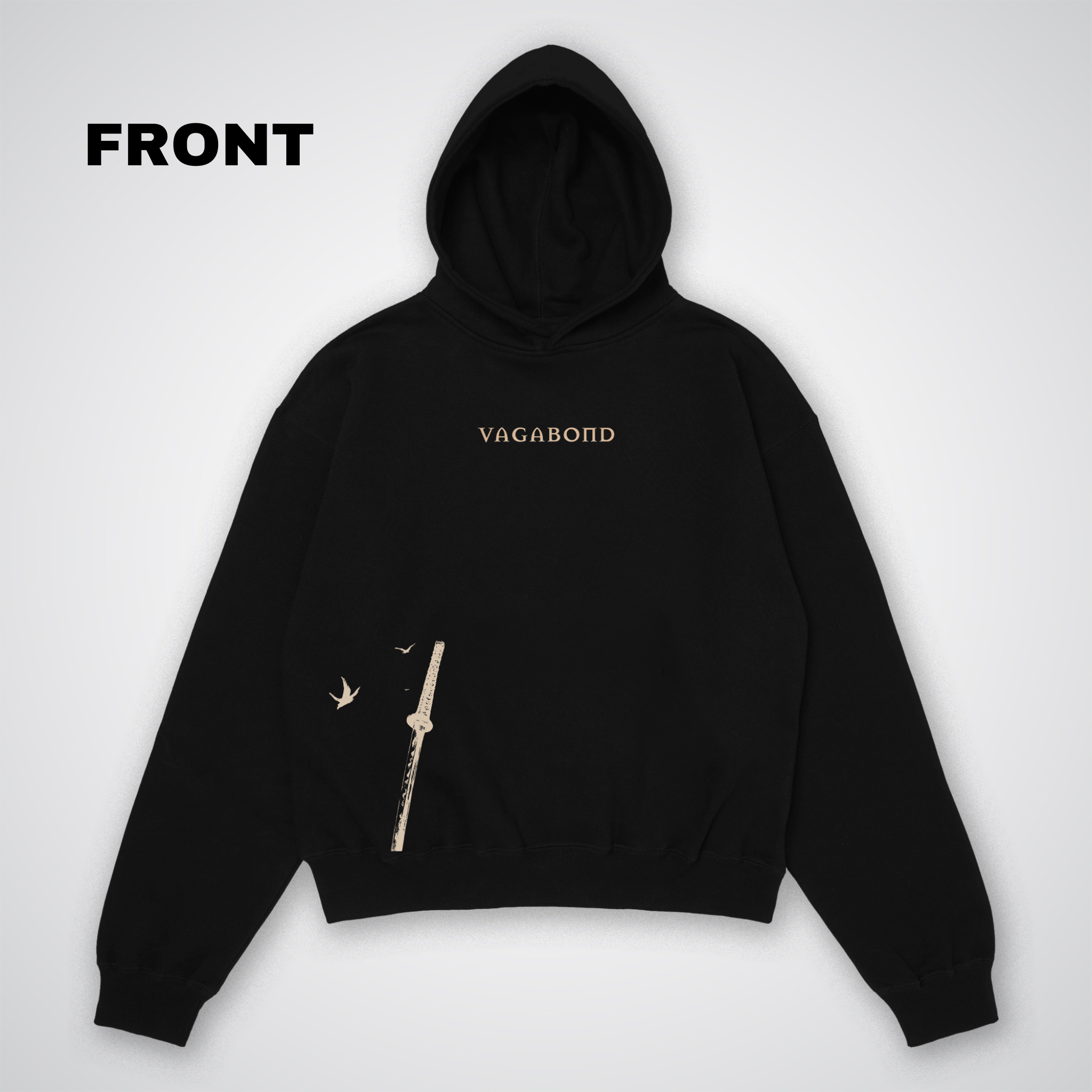 Vagabond Oversized Hoodie Front