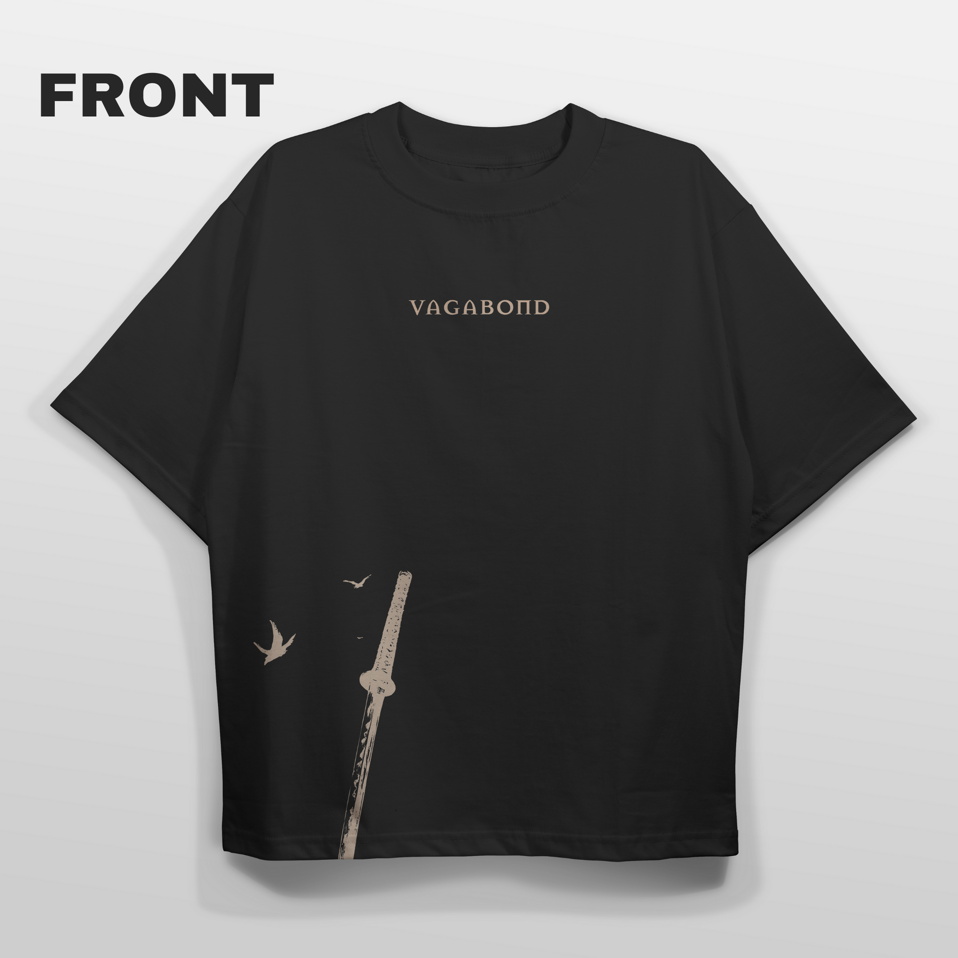 Vagabond Oversized T-shirt Front