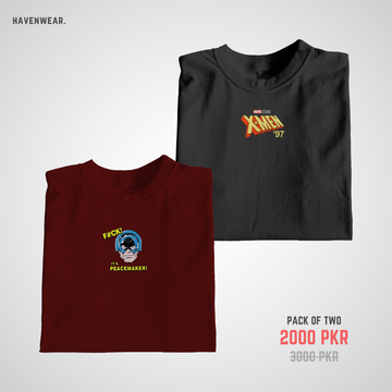 Xmen & Peacemaker(Pack of Two)