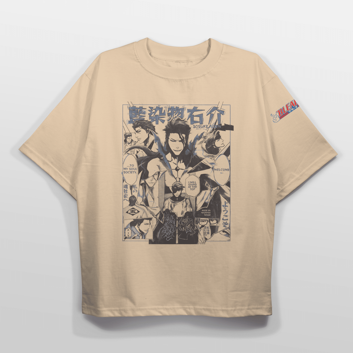 Aizen Bleach Oversized T-shirt - HavenWear