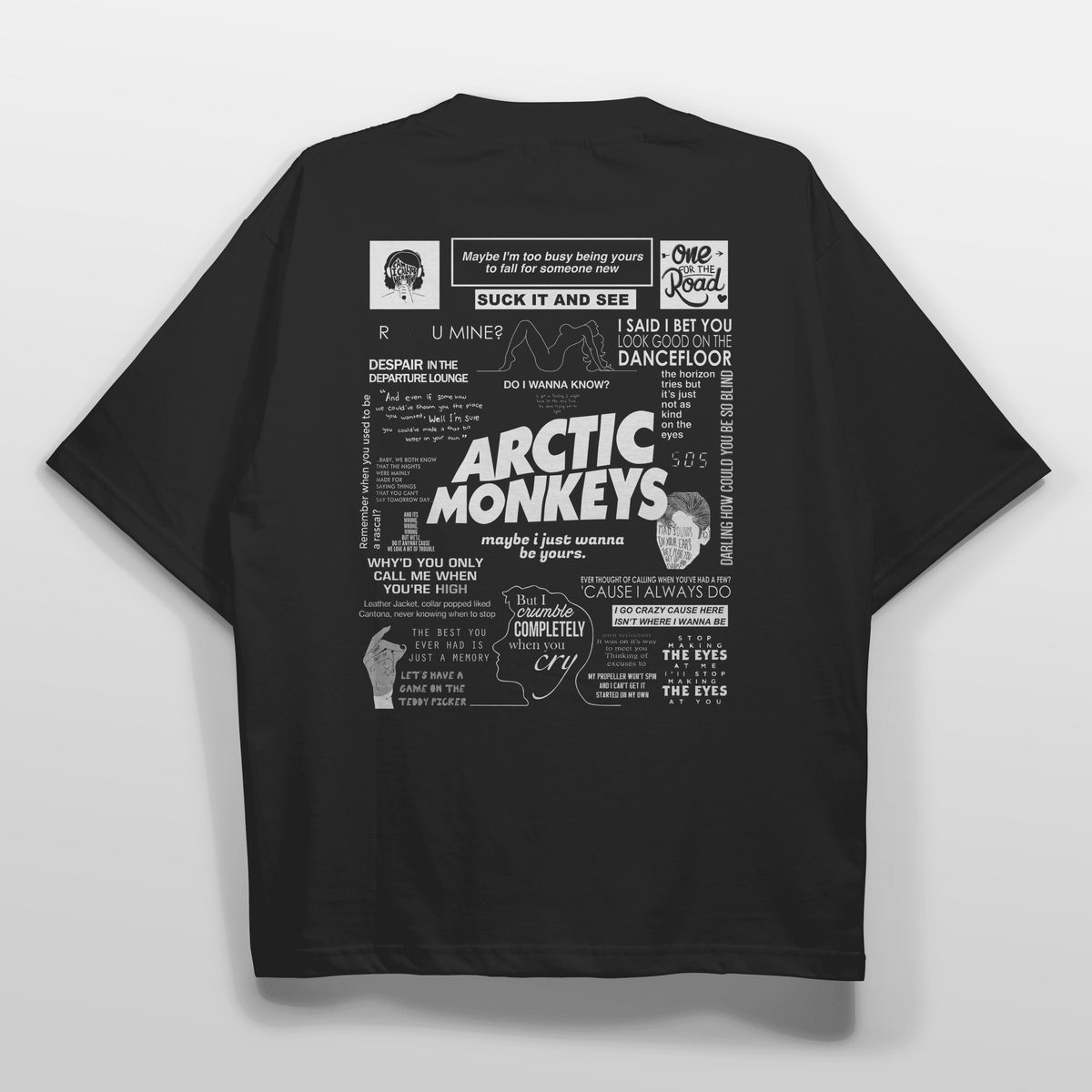 Artic Monkey Oversized T-shirt - HavenWear