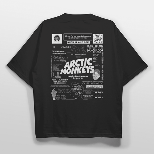 Artic Monkey Oversized T-shirt - HavenWear