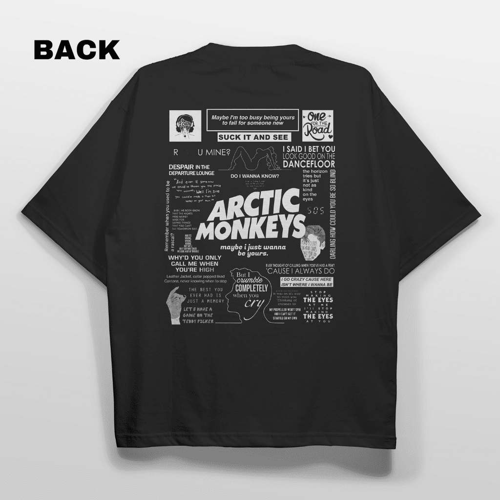 Artic Monkey Oversized T-shirt - HavenWear