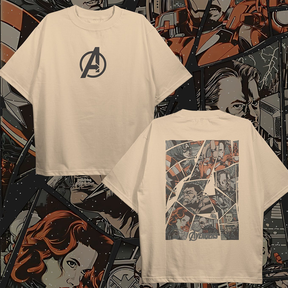 Avengers Oversized T-shirt - HavenWear