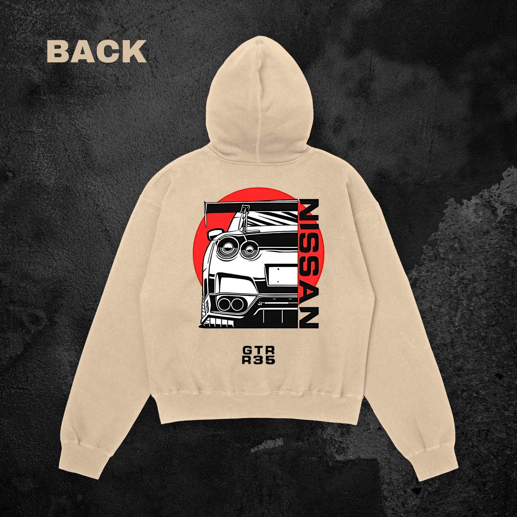Nissan GTR Oversized Hoodie