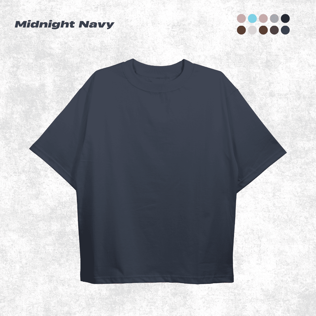 Basic Oversized T-shirt (PACK OF FOUR) - HavenWear