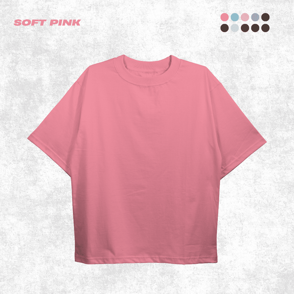 Basic Oversized T-shirt (PACK OF FOUR) - HavenWear