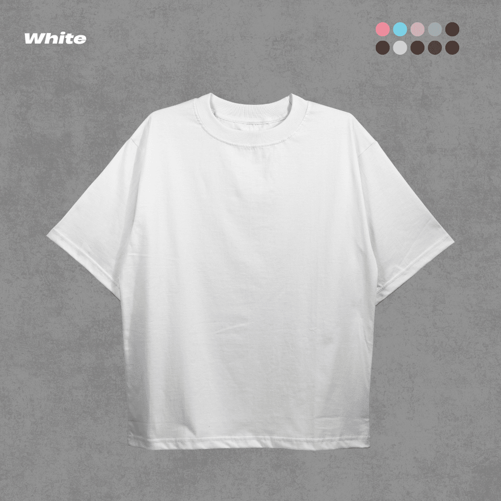 Basic Oversized T-shirt (PACK OF FOUR) - HavenWear