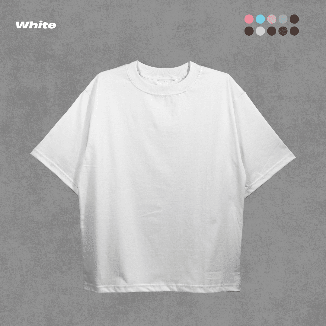 Basic Oversized T-shirt (PACK OF FOUR) - HavenWear