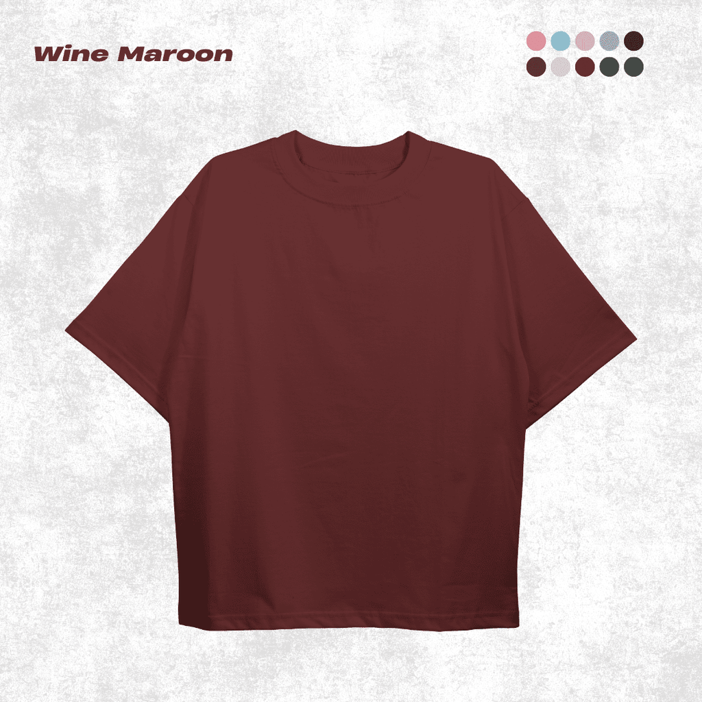 Basic Oversized T-shirt (PACK OF FOUR) - HavenWear