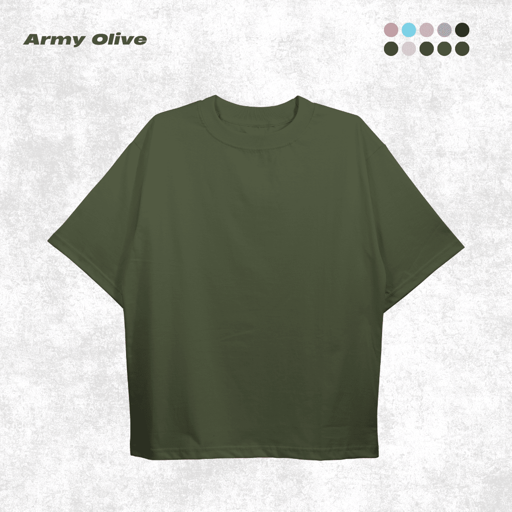 Basic Oversized T-shirt (PACK OF FOUR) - HavenWear