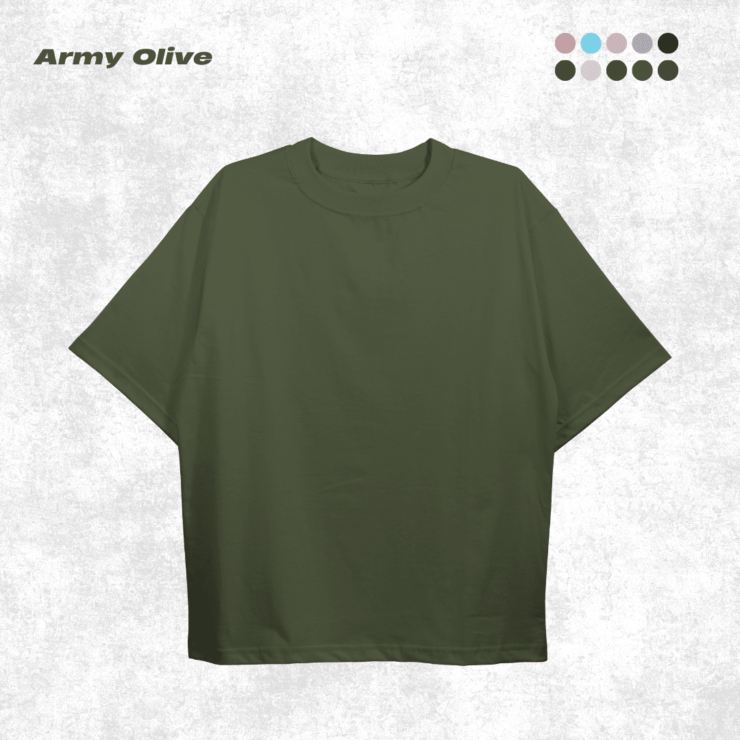Basic Oversized T-shirt (PACK OF FOUR) - HavenWear