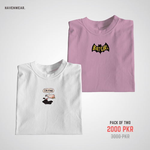 Batgirl & Duck (Pack of Two) - HavenWear